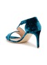  - RUPERT SANDERSON - 75 Velvet Strappy Sandals