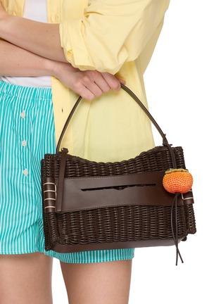 Figure View - Click To Enlarge - JW ANDERSON - Crocheted Persimmon Charm