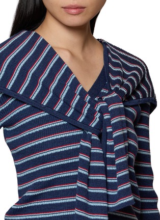  - EENK - Multi-Way Buttoned Knit Cardigan