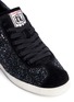 Detail View - Click To Enlarge - ASH - 'Guepard' glitter star trim leather sneakers