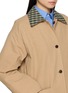  - EENK - Reversible Contrast Panel Cotton Coat