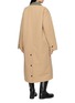 Back View - Click To Enlarge - EENK - Reversible Contrast Panel Cotton Coat