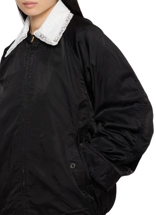  - EENK - Convertible Collar Raglan Sleeves Jumper