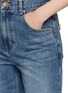  - EENK - Flared Slit Denim Jeans