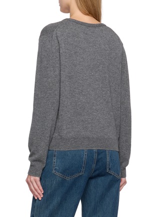 Back View - Click To Enlarge - EENK - Classic Knitted Sweater