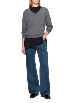 Figure View - Click To Enlarge - EENK - Classic Knitted Sweater