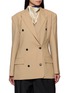 EENK Double Breasted Scarf Detail Jacket