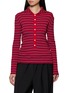 EENK High-Neck Layered Knit Top