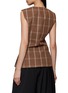 Back View - Click To Enlarge - EENK - Classic Checkered Tailored Vest