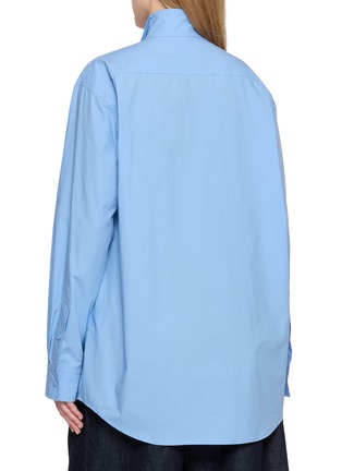 Back View - Click To Enlarge - EENK - Classic Embroidered Cotton Shirt