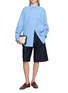 Figure View - Click To Enlarge - EENK - Classic Embroidered Cotton Shirt