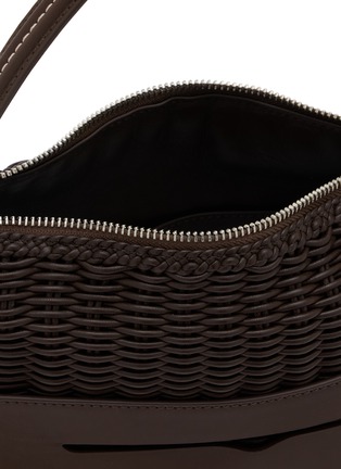 Detail View - Click To Enlarge - JW ANDERSON - Loafer Woven Leather Bag