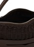 Detail View - Click To Enlarge - JW ANDERSON - Loafer Woven Leather Bag