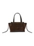 JW ANDERSON Elongated Loafer Suede Cabas Bag
