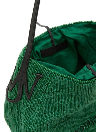 Detail View - Click To Enlarge - JW ANDERSON - Small Beaded Bulb Tote Bag