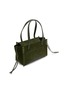 Detail View - Click To Enlarge - JW ANDERSON - Elongated Loafer Suede Cabas Bag