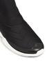 Detail View - Click To Enlarge - ASH - 'Quid' geometric sole quilted neoprene sneakers