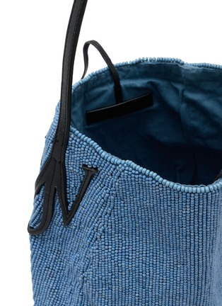 Detail View - Click To Enlarge - JW ANDERSON - Small Beaded Bulb Tote Bag