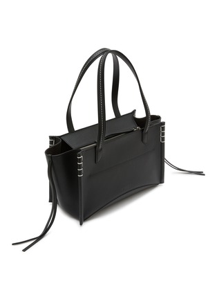 Detail View - Click To Enlarge - JW ANDERSON - Elongated Loafer Leather Cabas Bag