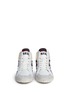 Front View - Click To Enlarge - ASH - 'Mikado' star appliqué metallic trim leather sneakers
