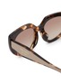 Detail View - Click To Enlarge - PRADA - Acetate Cat-Eye Sunglasses