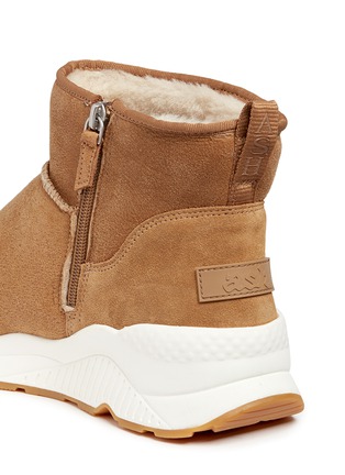 Detail View - Click To Enlarge - ASH - 'Miko' shearling ankle boots