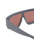 Detail View - Click To Enlarge - PRADA - Acetate Irregular Sunglasses