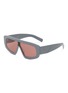 PRADA Acetate Irregular Sunglasses