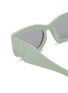 Detail View - Click To Enlarge - PRADA - Acetate Rectangular Sunglasses