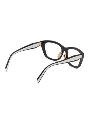 Figure View - Click To Enlarge - PRADA - Acetate Square Optical Glasses