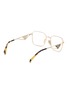 Figure View - Click To Enlarge - PRADA - Metal Square Optical Glasses