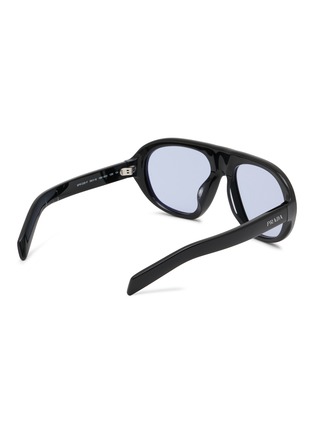 Figure View - Click To Enlarge - PRADA - Acetate Aviator Sunglasses