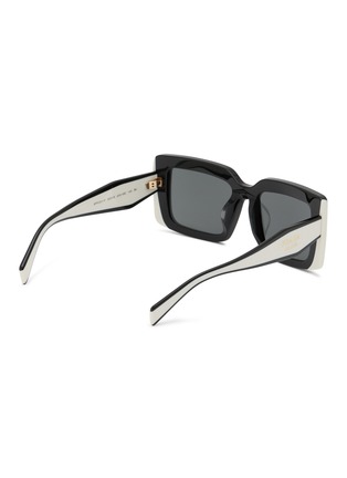 Figure View - Click To Enlarge - PRADA - Acetate Square Sunglasses