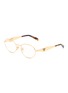PRADA Metal Oval Optical Glasses