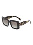 PRADA Acetate Square Sunglasses