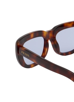 Detail View - Click To Enlarge - PRADA - Acetate Cat-Eye Sunglasses