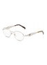 PRADA Metal Oval Optical Glasses