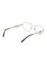 Figure View - Click To Enlarge - PRADA - Metal Oval Optical Glasses