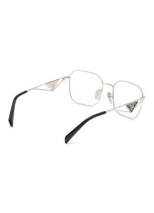 Figure View - Click To Enlarge - PRADA - Metal Square Optical Glasses