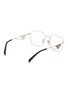 Figure View - Click To Enlarge - PRADA - Metal Square Optical Glasses