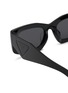 Detail View - Click To Enlarge - PRADA - Acetate Rectangular Sunglasses