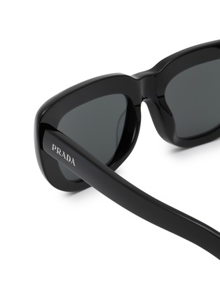 Detail View - Click To Enlarge - PRADA - Acetate Cat-Eye Sunglasses