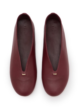 Detail View - Click To Enlarge - EQUIL - Siena Leather Ballerina Flats