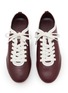 Detail View - Click To Enlarge - EQUIL - Palma Leather Women's  Sneakers