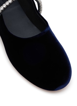 Detail View - Click To Enlarge - EQUIL - Arras Velvet Ballerinas