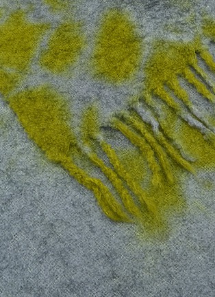 Detail View - Click To Enlarge - SUZUSAN - Hand Woven Bouclé Throw