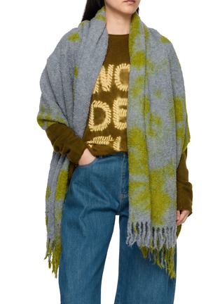 Figure View - Click To Enlarge - SUZUSAN - Hand Woven Bouclé Throw