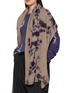 Figure View - Click To Enlarge - SUZUSAN - Cashmere Knit Shawl