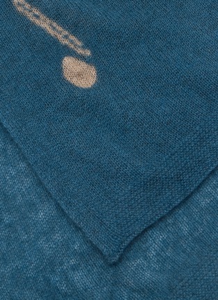 Detail View - Click To Enlarge - SUZUSAN - Cashmere Knit Shawl