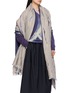 Figure View - Click To Enlarge - SUZUSAN - Waffle Woven Linen Throw